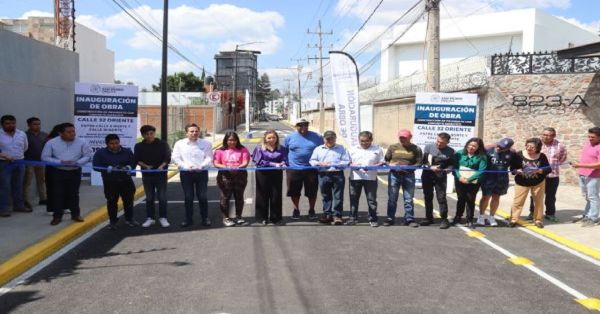 Mejoran infraestructura en apoyo a las familias de San Pedro Cholula