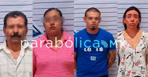 Caen cuatro presuntos extorsionadores del mercado Morelos