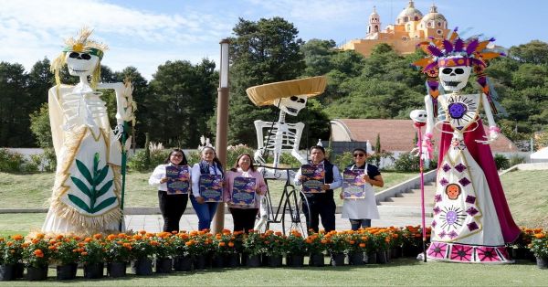 Presentan en San Andrés Cholula la Tercera Edición Sendero al Mictlán