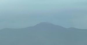 Congelado amaneció el Cristo de la Montaña en Guanajuato