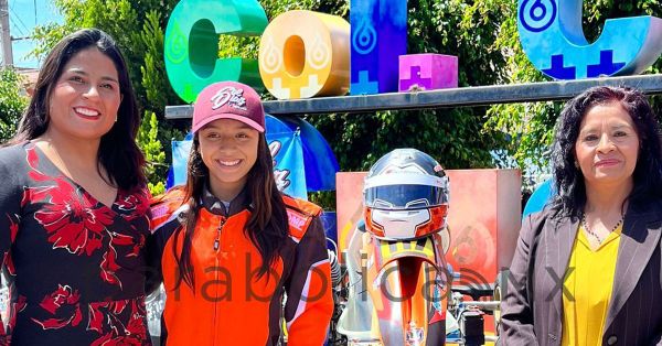 Organiza regidora encuentro con jóvenes sanandreseñas y la piloto Sol Díaz