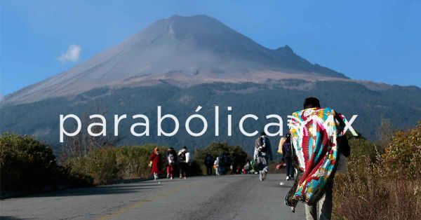 Este es Paso de Cortés, una de las principales rutas de evacuación del Popocatépetl
