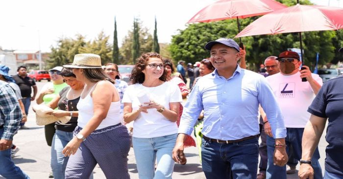 Rehabilitan en San Andrés Cholula calles aledañas a la Atlixcáyotl