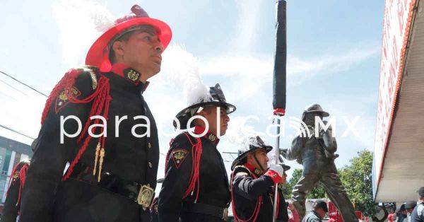 Reconoce la SSP a elementos del Heroico Cuerpo de Bomberos