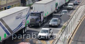 Colapsa Conatram la vía corta a Santa Ana