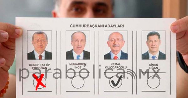 Se va elección presidencial en Turquía a segunda vuelta; Erdogan no logró la mayoría absoluta