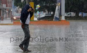 Seguirán las lluvias en Puebla: PC Estatal