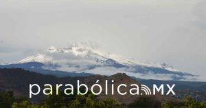 Impresionante nevada viste de blanco al Popocatépetl