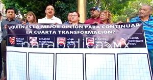 Convocan a sondeo por la presidencia en el Zócalo de Puebla