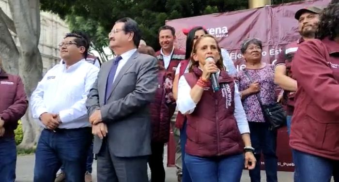 Destacan morenistas poblanos unidad ante triunfo en el Edomex