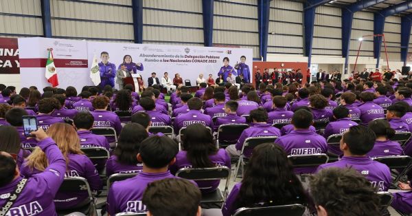 Apoyan en Puebla a los deportistas: Sergio Salomón