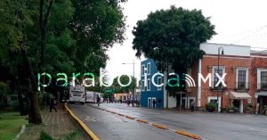 Padece el Centro Histórico de Puebla tercer día de manifestaciones