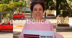 Se apunta Elisa Molina para la candidatura morenista a la alcaldía de la capital