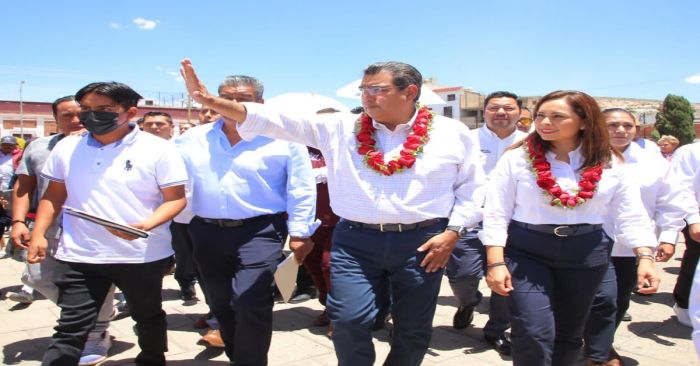 Celebra Sergio Salomón clima laboral en Puebla