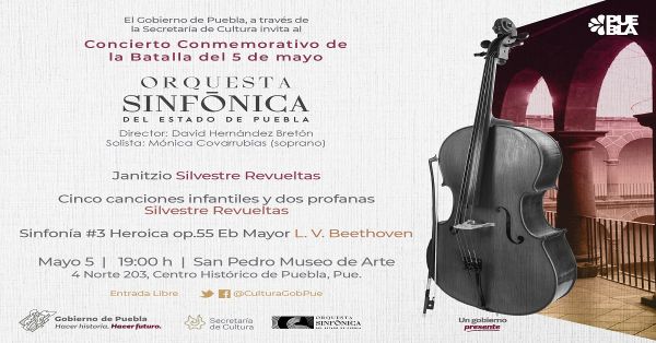 Realizará Orquesta Sinfónica concierto conmemorativo al 5 de Mayo