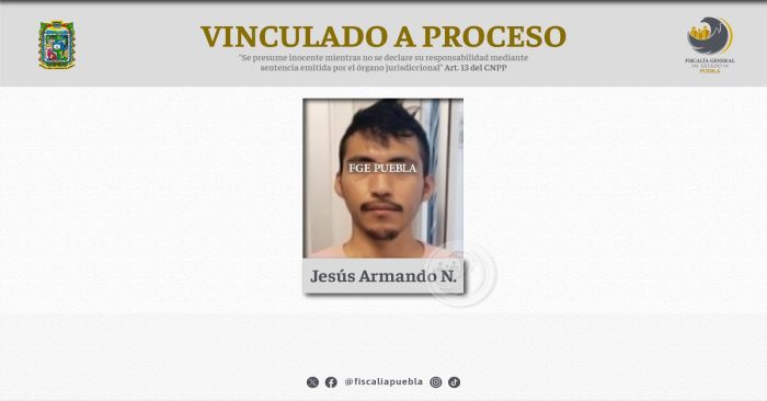 Detienen a Jesús Armando N., investigado por portación de arma de fuego