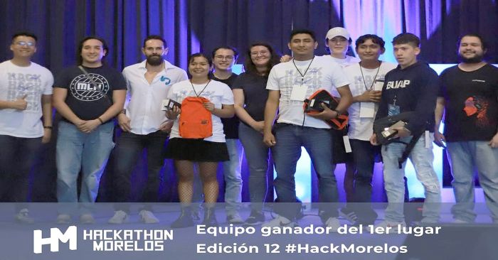 Gana alumno BUAP el primer lugar del HackMorelos