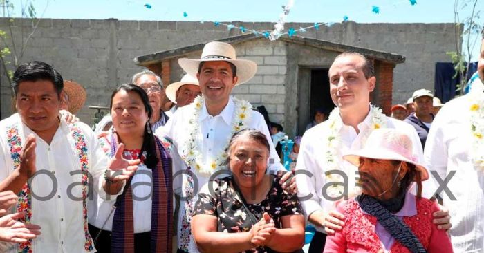 Cuenta San Miguel Canoa nuevamente con servicio de agua gracias al Ayuntamiento de Puebla