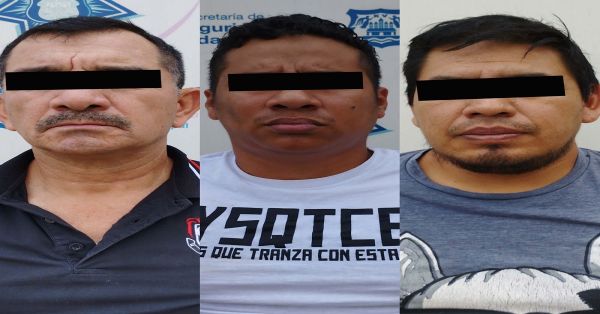 Detienen a integrantes de dos bandas delictivas en la capital poblana