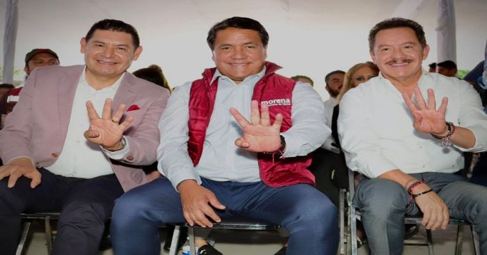 Hacen llamado a la unidad en Morena, asisten Huerta, Armenta y Mier