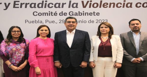 Refuerzan en Puebla trabajo para garantizar seguridad a las mujeres