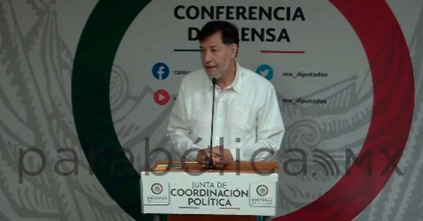 Exige Noroña la destitución de Santiago Creel por pronunciarse en nombre de México a favor de Ucrania