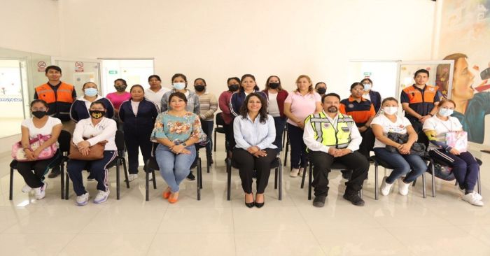 Realiza DIF de San Andrés Cholula taller de reanimación cardiopulmonar