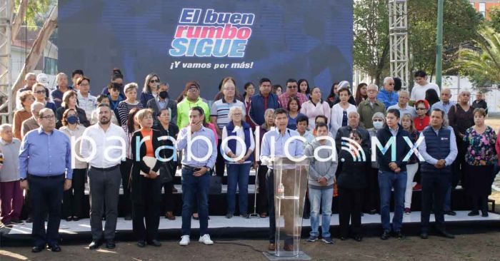 Ofrece Eduardo Rivera discurso político por sus 600 días de gestión