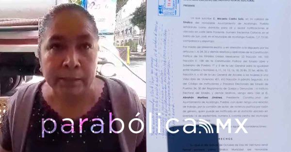 Denuncian al alcalde de Acatzingo por violencia política de género