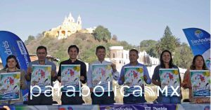 Anuncian San Andrés Cholula y Puebla capital la Carrera de las Juventudes