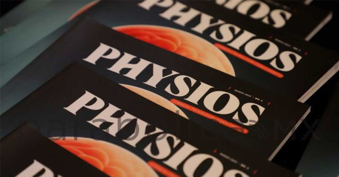 Presenta José Castañares revista “Physios” de divulgación científica