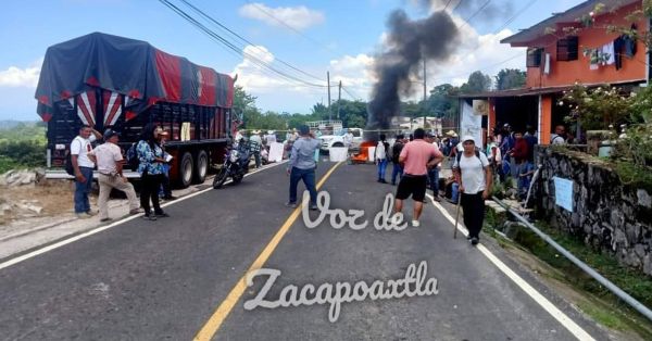 Liberan bloqueo carretero en Cuetzalan; insiste Segob no cerrar vialidades