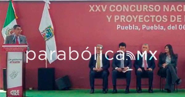 Inaugura Sergio Salomón XXV Concurso Nacional de Prototipos y Proyectos Emprendedores