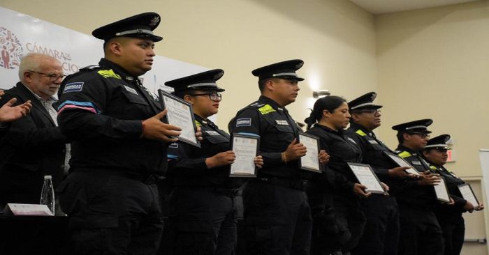 Reconocen labor de la Policía de Puebla Capital