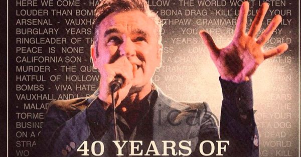 Confirma Morrissey concierto en México por sus 40 años de trayectoria