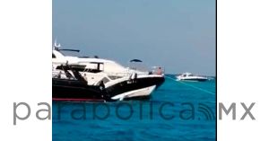 Se hunde yate en islas mujeres: 15 personas fueron rescatadas
