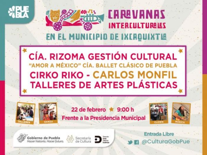 Con “Caravanas Interculturales”, gobierno estatal acerca cultura a municipios