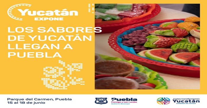 Habrá encuentro turístico y gastronómico de Puebla y Yucatán