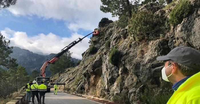 Inauguran obras carreteras en Puebla