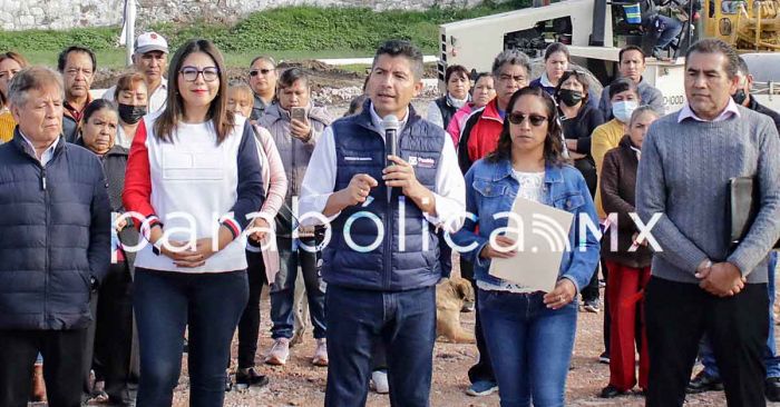 Supervisan el municipio la rehabilitación de Parque Santuario