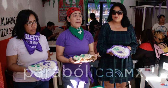 Reconoce taquería la lucha feminista en la entidad