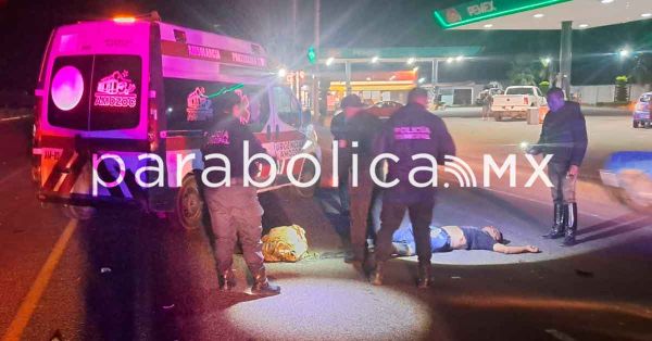 Atropella y matan a Policía Auxiliar en Amozoc