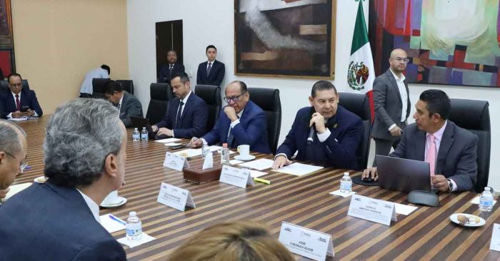 Encabeza Alejandro Armenta la Mesa de Seguridad del Estado