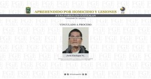 Investigan a José Enrique N. por los delitos de homicidio y lesiones calificadas