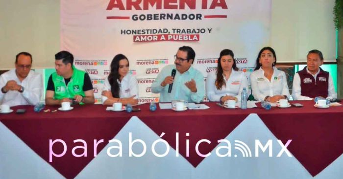 Devolverán Armenta y la megacoalición a Puebla lo que el PRIAN robó por décadas: Morena