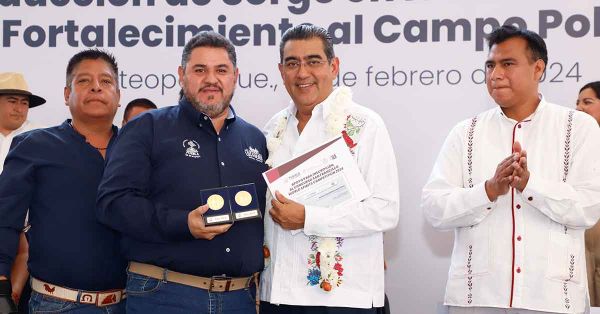 Aplicados mil 465 mdp en el campo poblano: Sergio Salomón