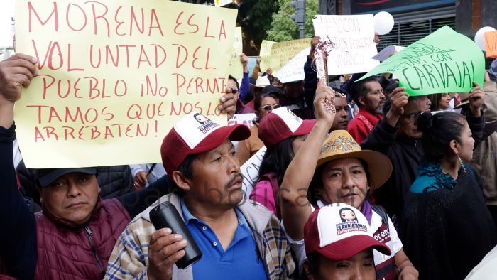 Piden Sergio Salomón y Alejandro Armenta unidad en Morena