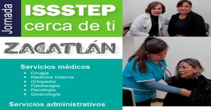 Invita ISSSTEP a la jornada de atención en Zacatlán