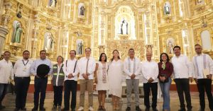 Entrega gobernador restauración de exconvento de Santo Domingo de Guzmán