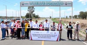 Inaugura Gobierno estatal la rehabilitación de carretera de Buenos Aires a Tlachichuca
